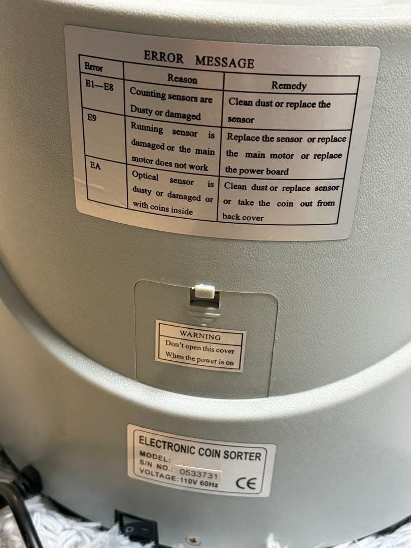 カウンター　ソーター　美品