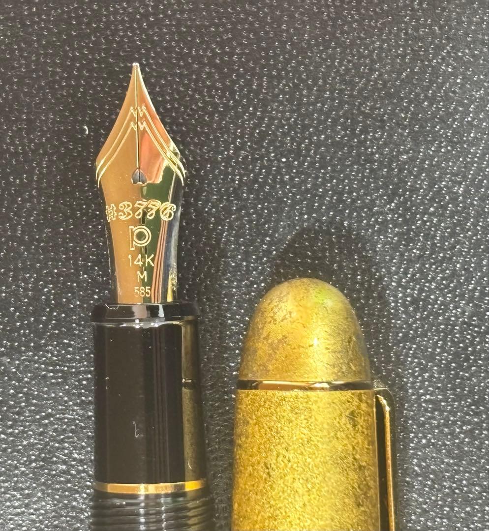 ☆プラチナ 万年筆 松虎　♯3776 14k