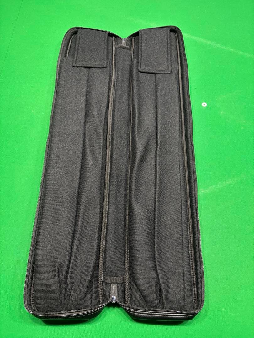 ビリヤード　ケース ブラック 合成皮革　キューケース