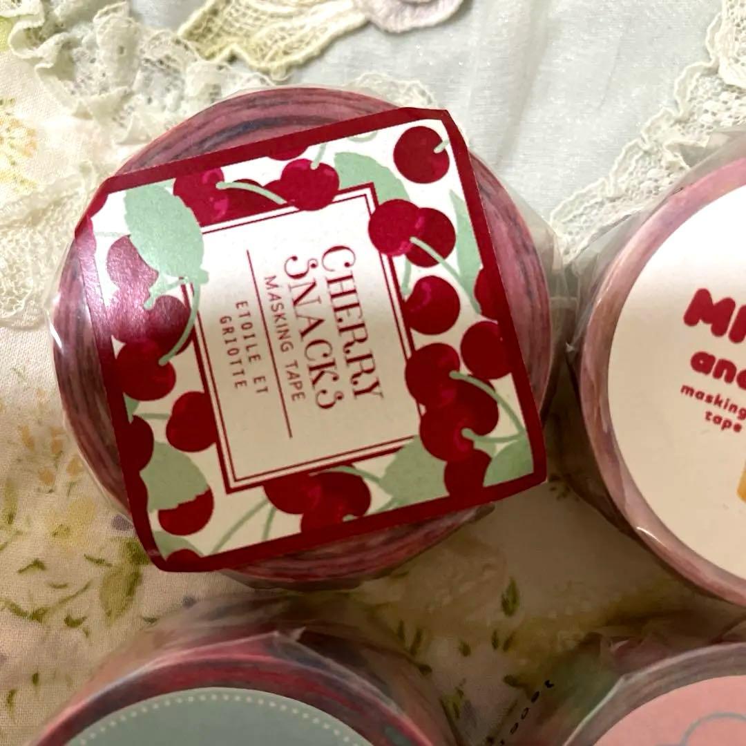 ♡エトワールエグリオットマスキングテープ新品未使用6本セット♡
