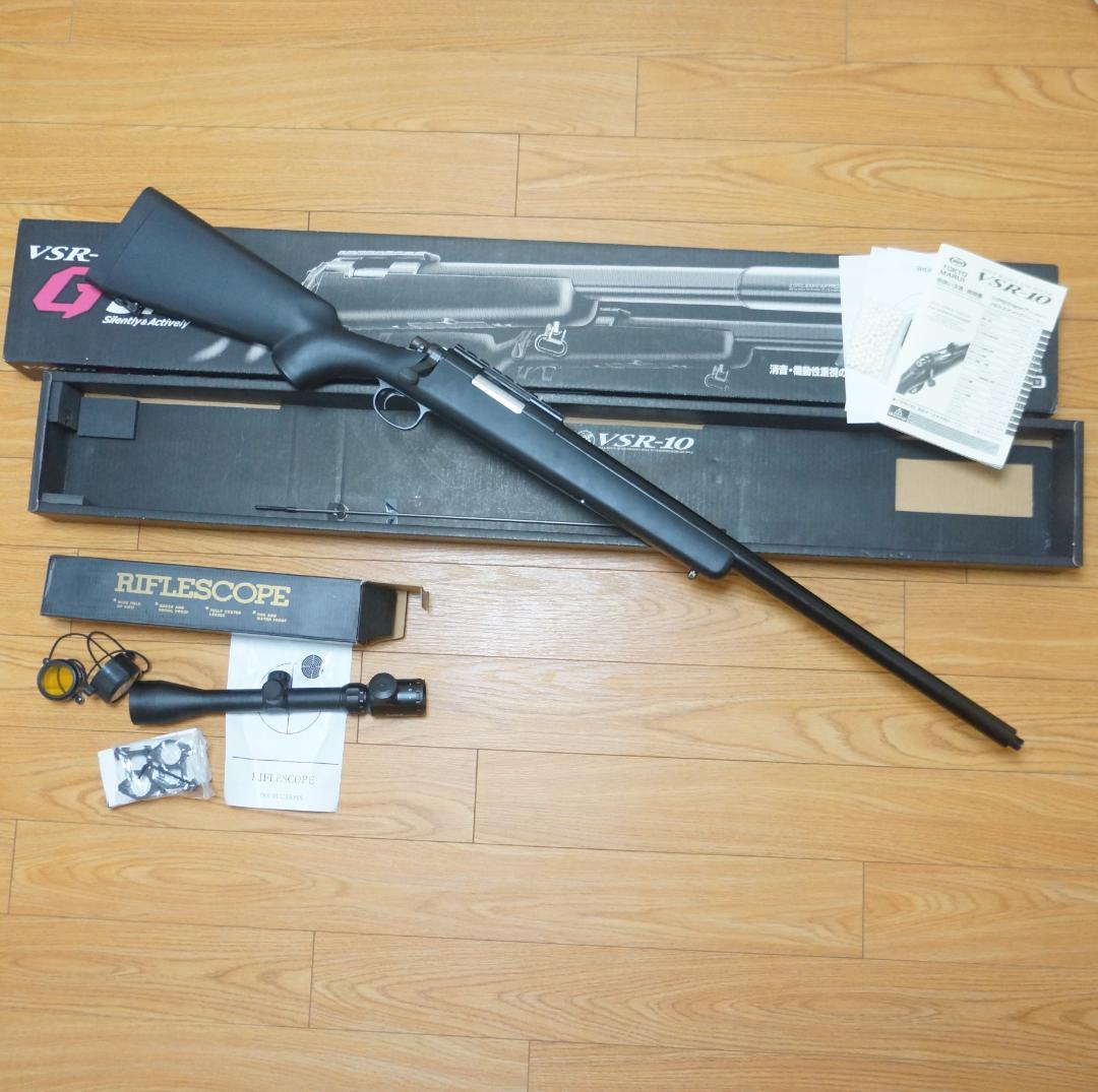 東京マルイ・VSR-10 プロスナイパーバージョンカスタム＆スコープ3-9ｘ40