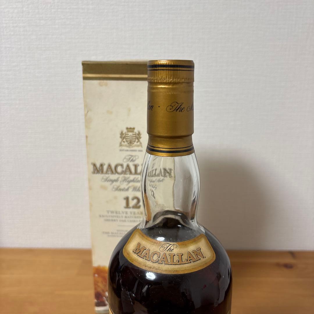 マッカラン12年　1000ml シェリーカスク　箱付き　未開封
