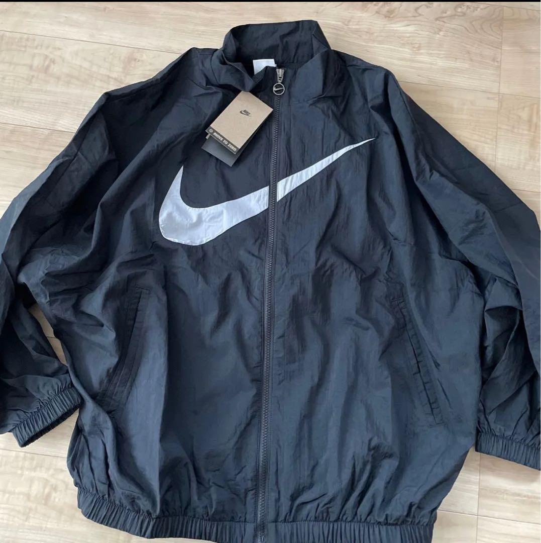 ナイキ　レディース　ウィンドブレーカー　上下セットアップ　ブラック　黒　 XL
