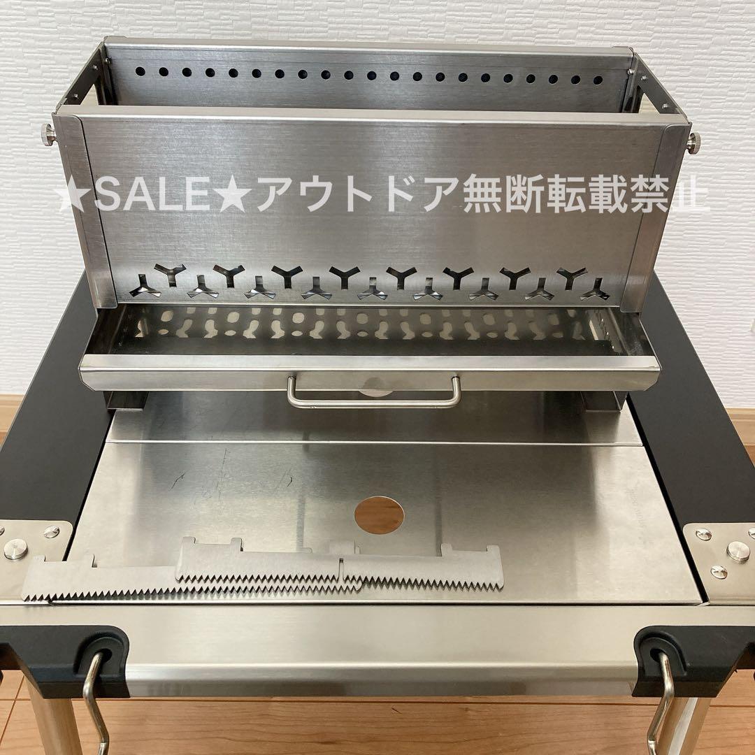 IGT ハーフユニット　焚き火台　二次燃焼　バーナー　スノーピーク　焚火台