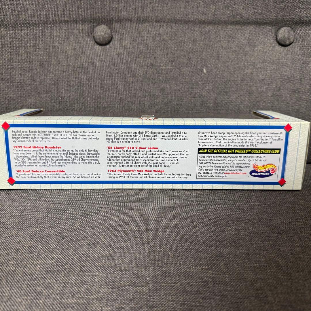 Hot Wheels Reggie's Cars 4台セット