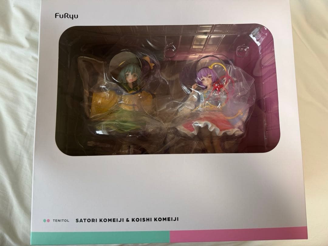 【未開封】TENITOL 古明地さとり＆古明地こいし 特製背景パネル付き