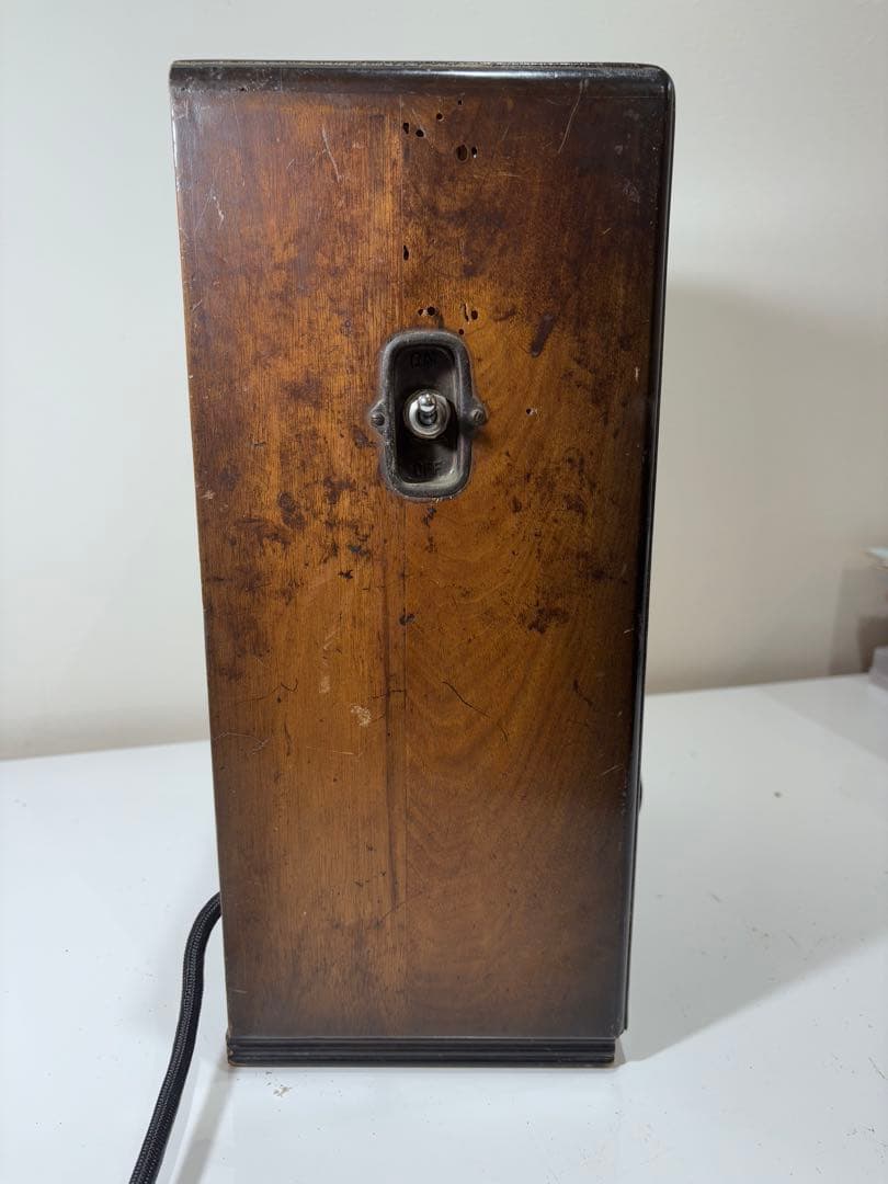 レトロ戦前　真空管ラジオ テレビアン　M4B4型　整備済