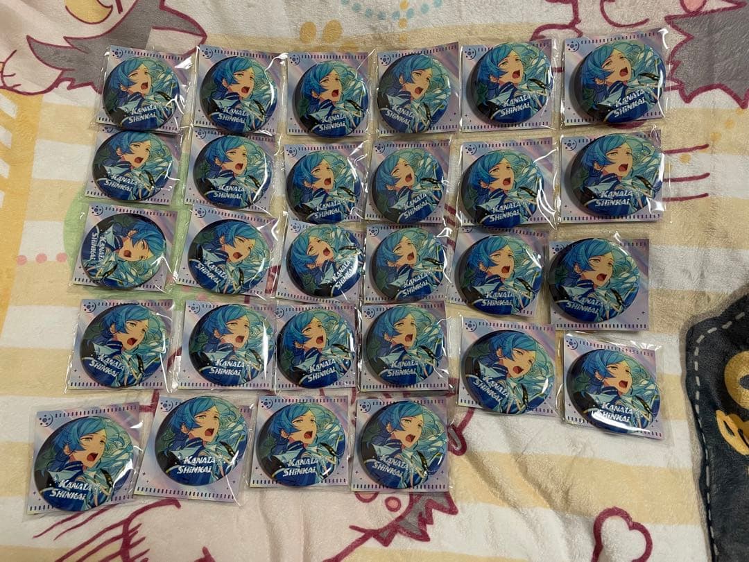 あんスタ 偶像夢幻祭 中国 追憶 缶バッジ 深海奏汰 A 28点