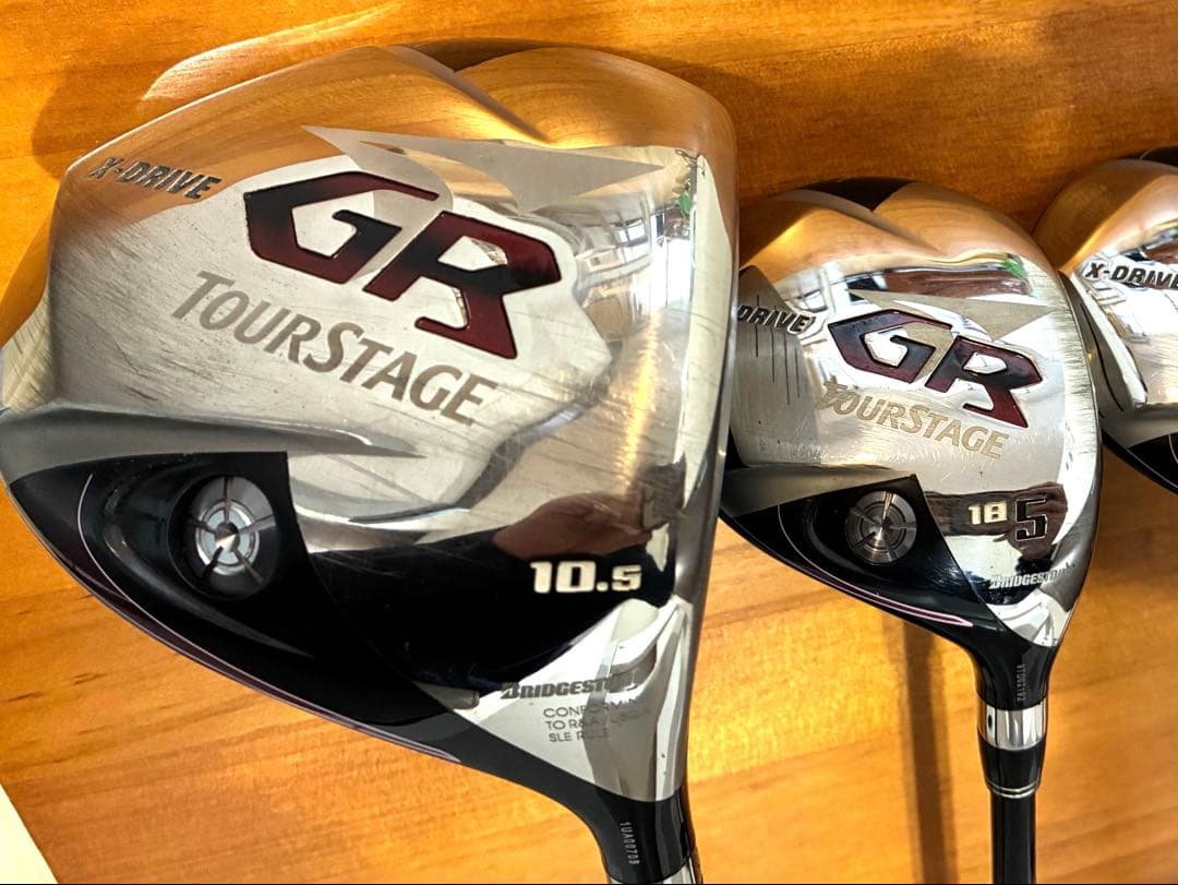 TOURSTAGE X-DRIVE GR 1W 5W 7W 9W4本セット