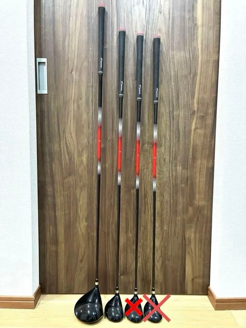 TOURSTAGE X-DRIVE GR 1W 5W 7W 9W4本セット