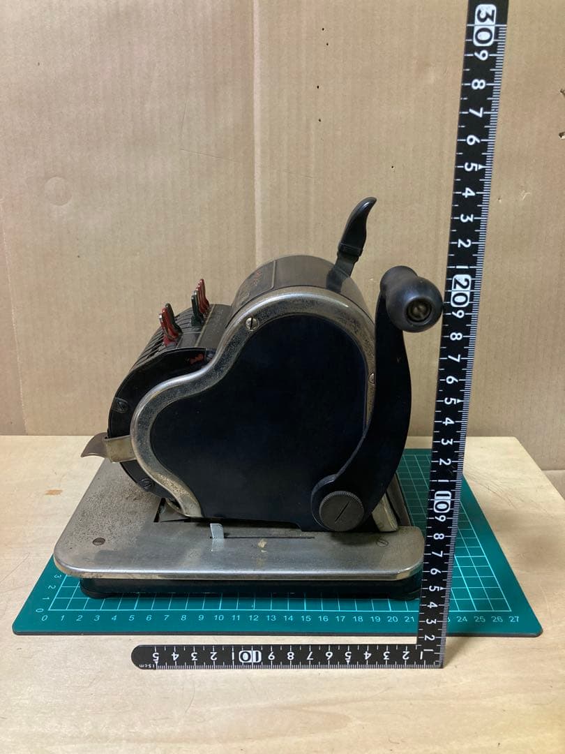 アンティーク　チェックライター アメリカ　男前インテリア　インダストリアル