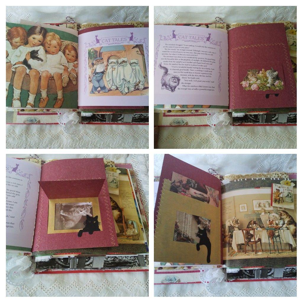 ジャンクジャーナル　猫ちゃん　洋書　フェルティングニードル