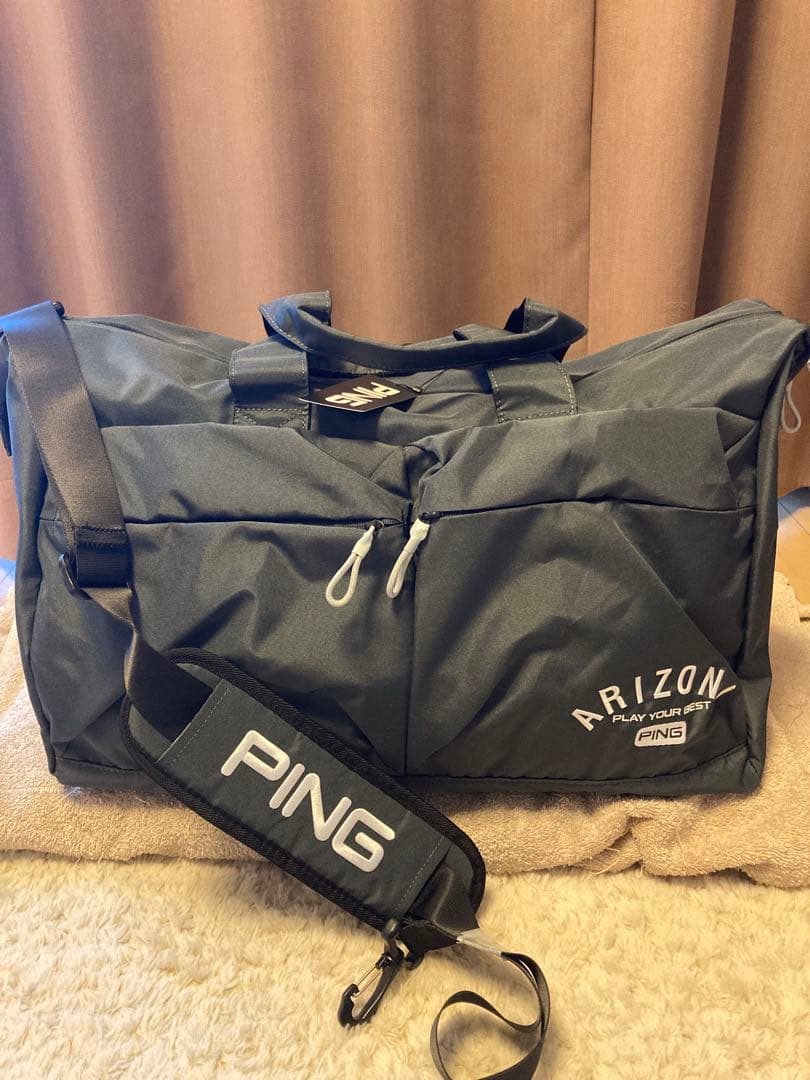 【未使用】アリゾナカジュアルボストン　ダークグレー