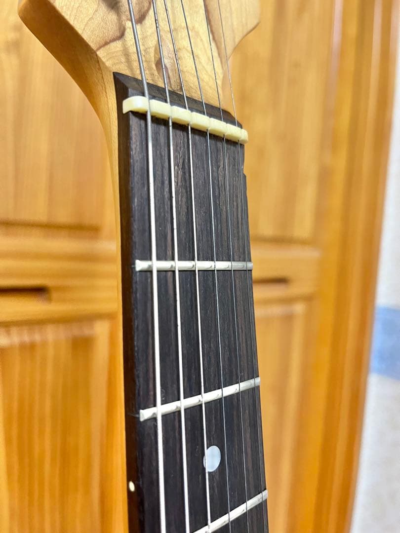 BUSKER’S BST-STD エレキギター サーフグリーン ソフトケース付