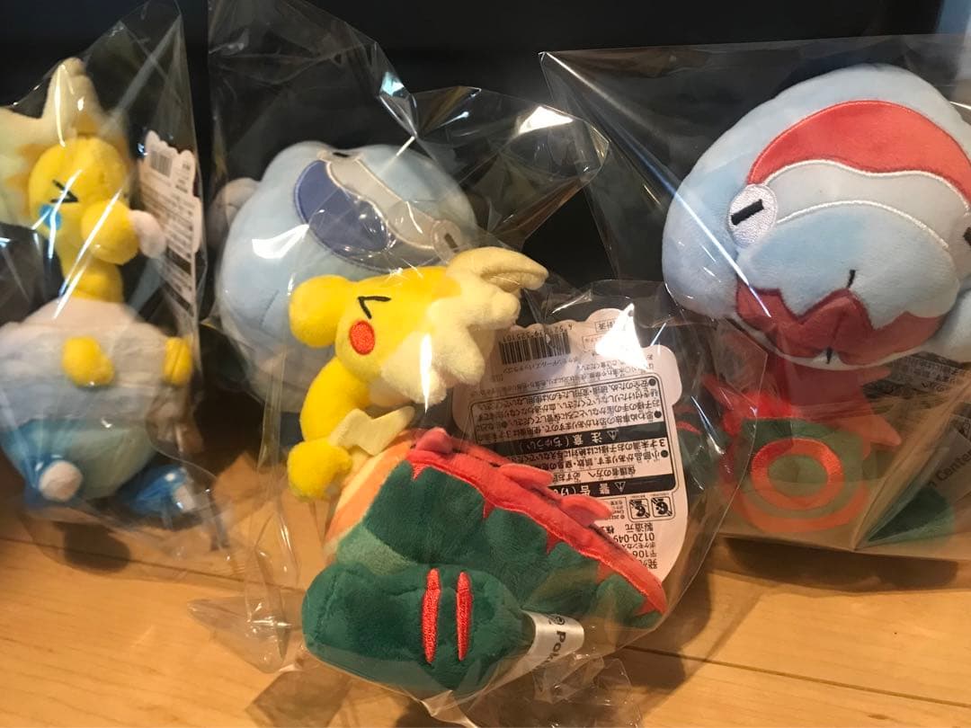 【 POKÉMON DOLLS 】ソード・シールド 化石ポケモン 4体セット