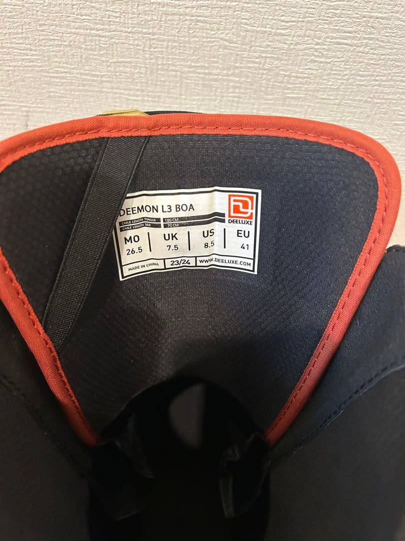 DEELUXE DEEMON L3 BOA 26.5 デーモン23-24 美品