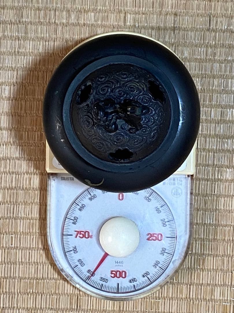 ♦獅子飾り 三足香炉 ？高岡銅器 銅製 唐金 香道具 置物 飾り 骨董品