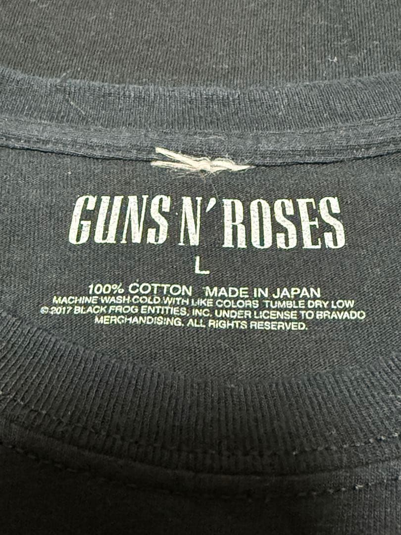 GUNS N' ROSES サムライ Tシャツ Lサイズ 2017年神戸公演