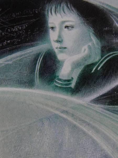 東逸子、少女、希少画集画、新品高級額・額装付、状態良好