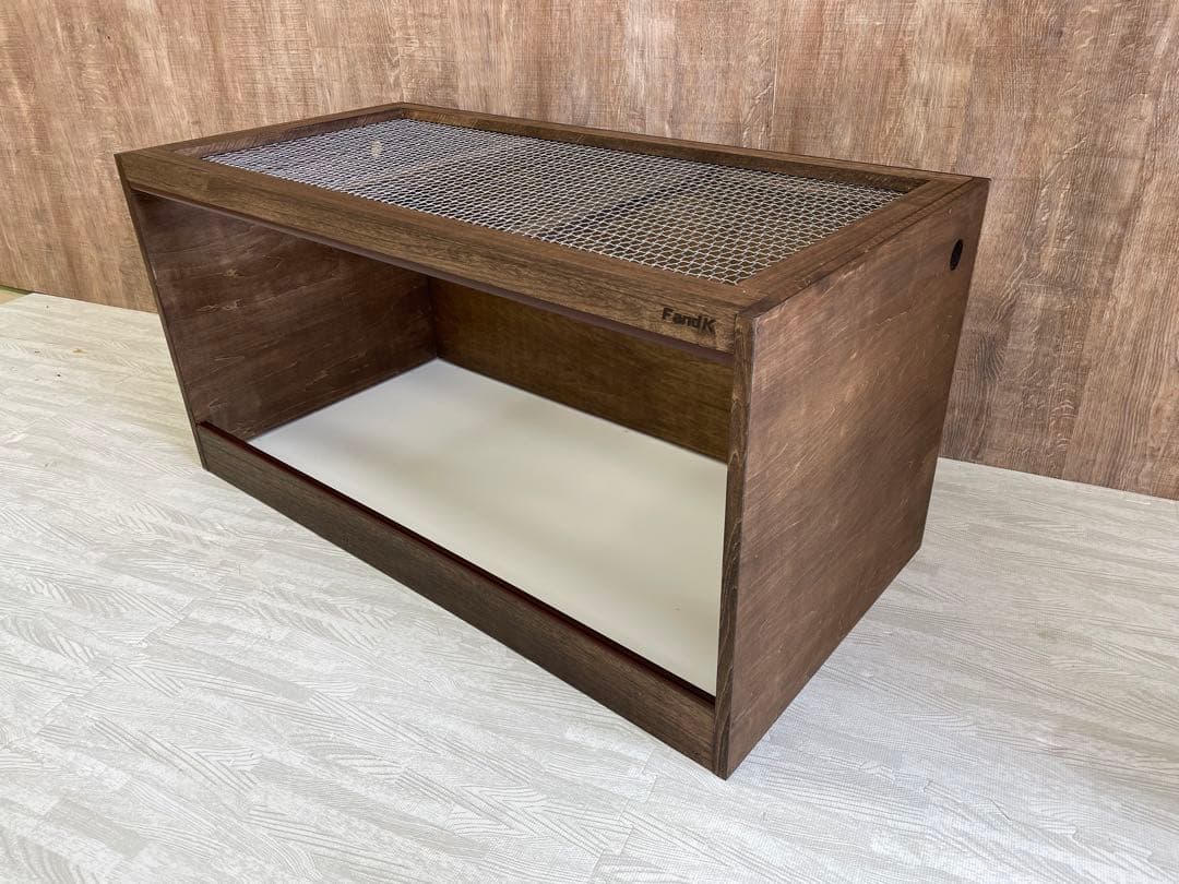 ＦandＫ爬虫類木製ケージ　900×450×450