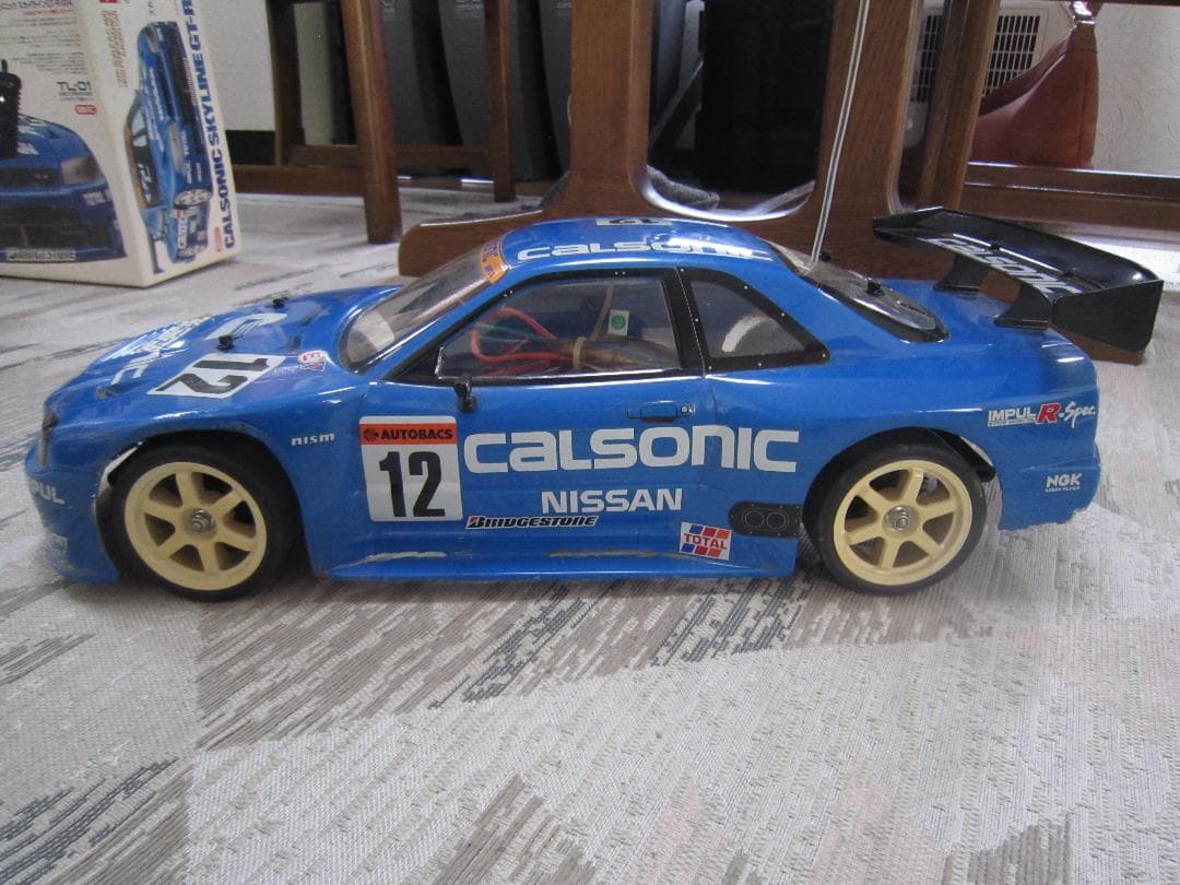 HirotoKifune 完全動作 1/10 タミヤ GT-R (R34)