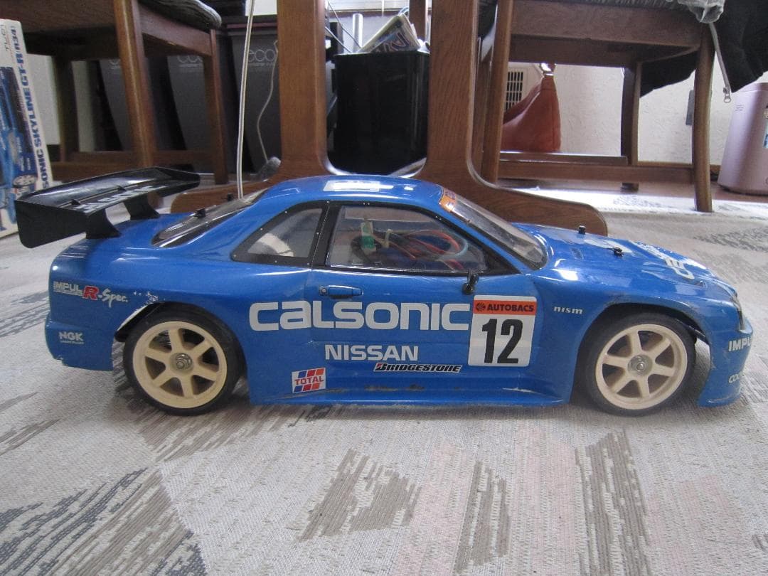 HirotoKifune 完全動作 1/10 タミヤ GT-R (R34)