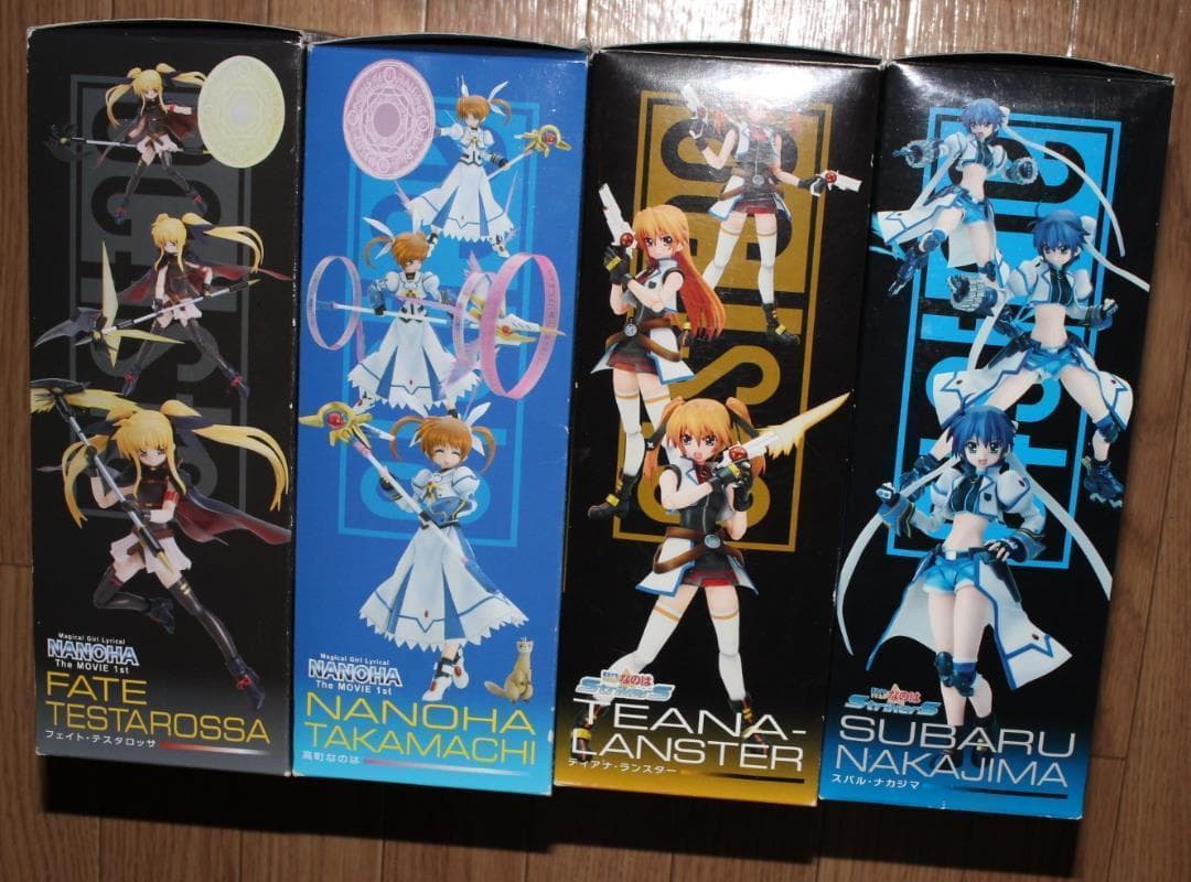 魔法少女リリカルなのは actsta 高町なのは/フェイト フィギュア4個セット