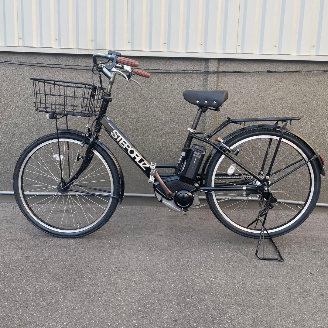 ブリヂストン電動アシスト自転車26インチ 12.3Ah ブラック