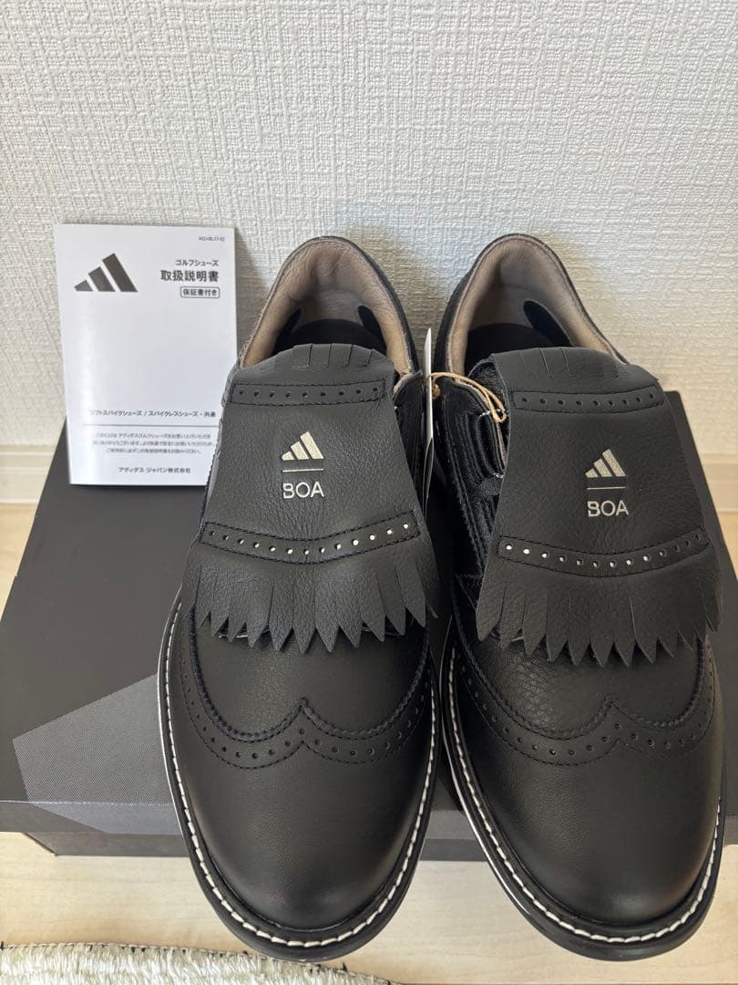 【新品】adidas MC87 ボア ゴルフシューズ ブラック