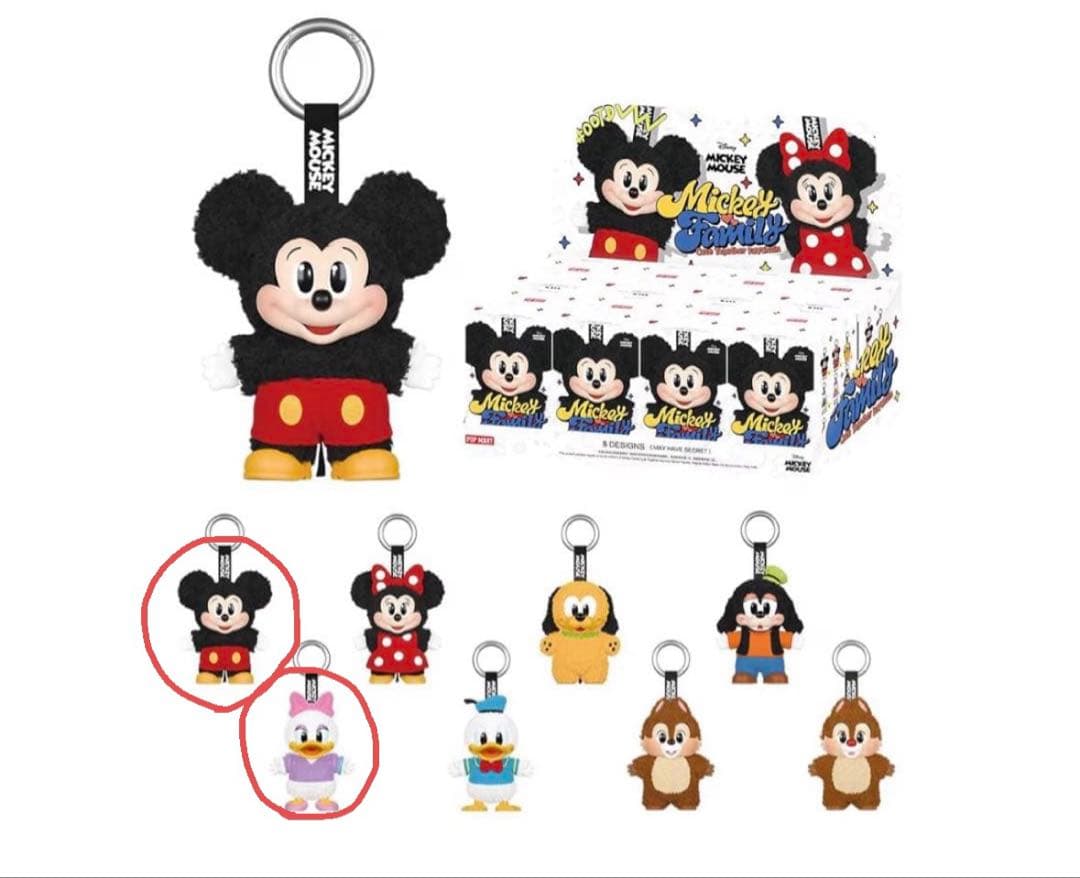 【正規品】POP MARTミッキーファミリー ミッキー　デイジー　単品購入可◎