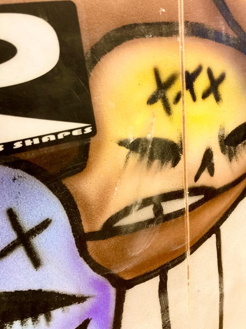 ★LIGHT　777TRIPLE サーフボード　6,1 アートペイント★