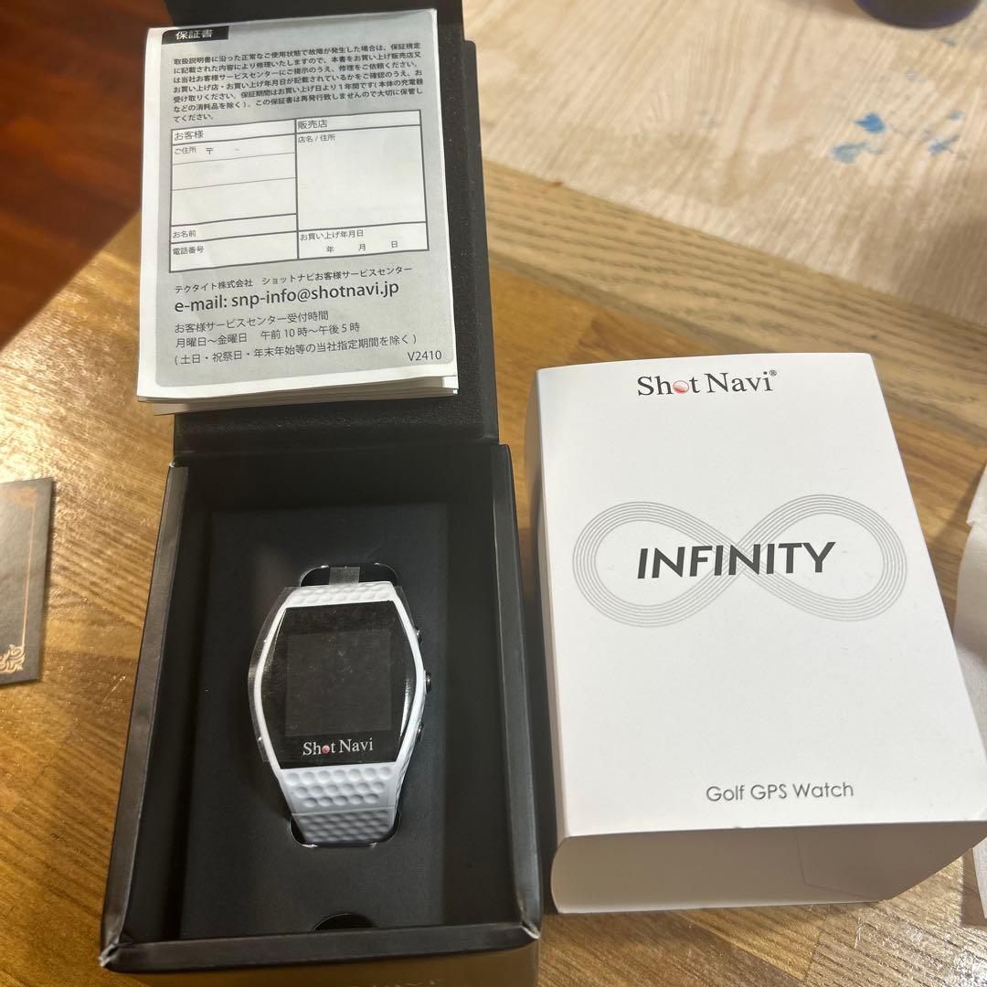 Shot Navi INFINITY ゴルフGPSウォッチ