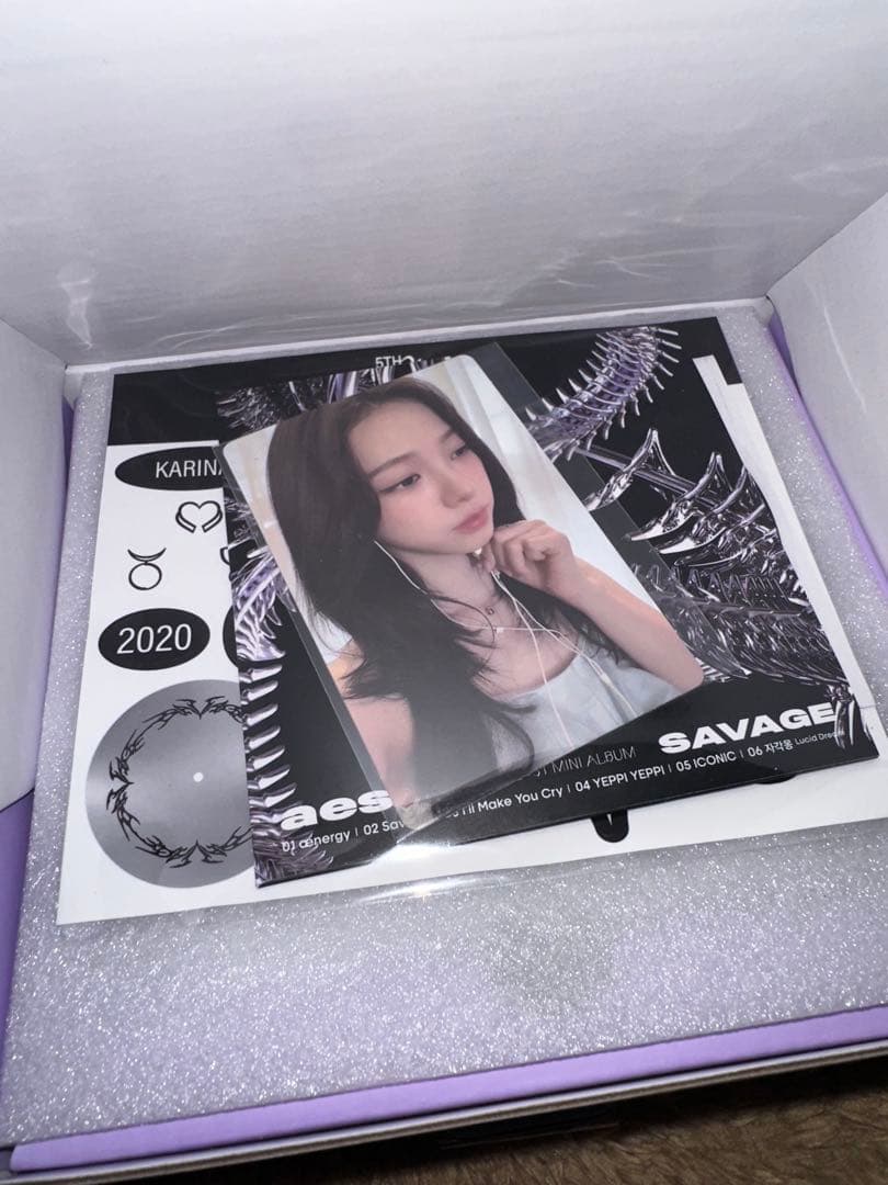 aespa 5th Anniversary 5周年 カリナ スピーカー