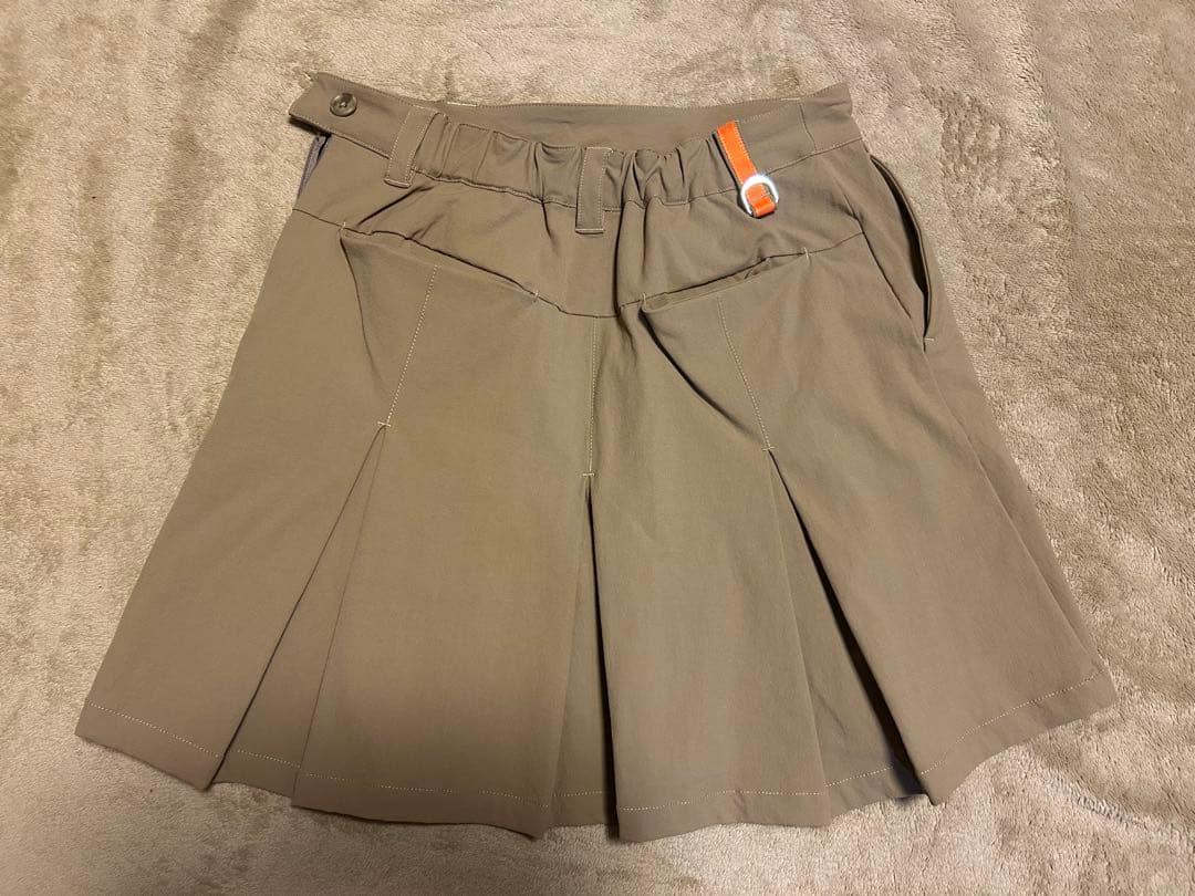 NEW ERA ゴルフ　プリーツ　スカート ベージュ　M