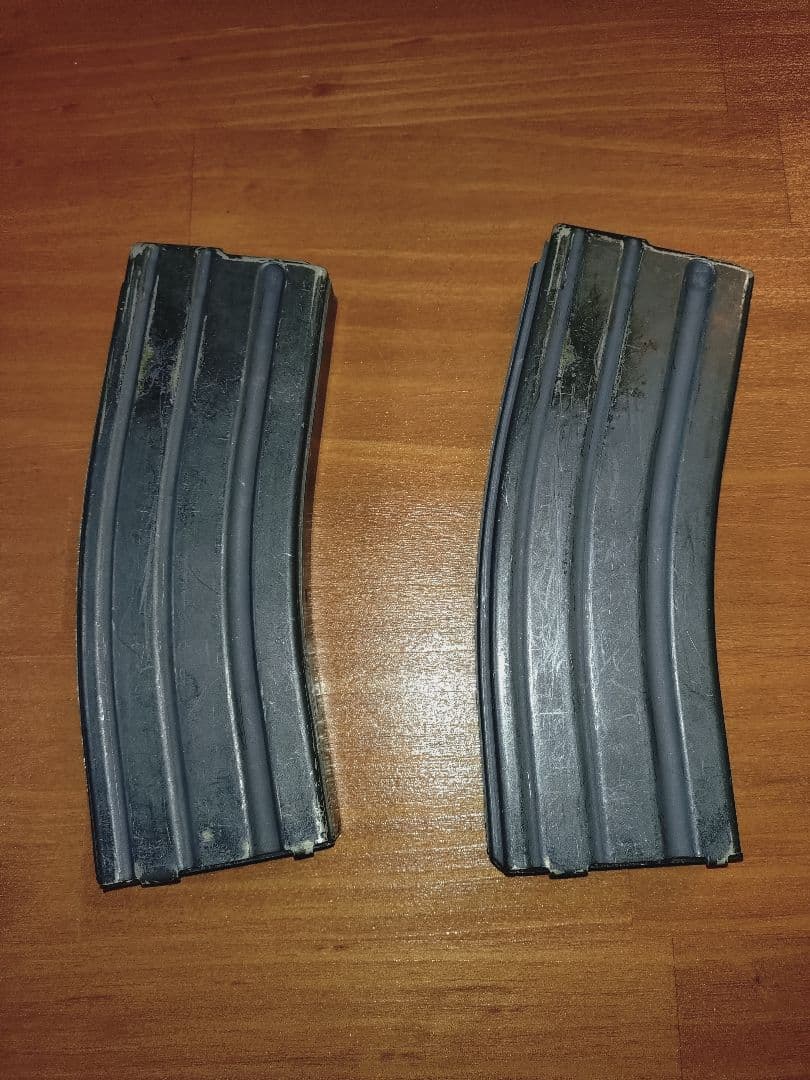 米軍放出品 M16 M4 弾倉 マガジン 2個セット コレクションに