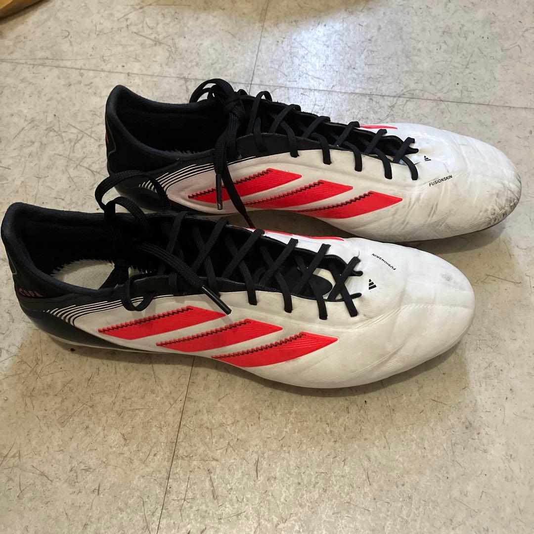 adidas コパ サッカーシューズ ホワイト/レッド