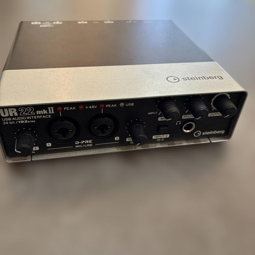 本体のみ　steinberg UR22mkII オーディオインターフェイス