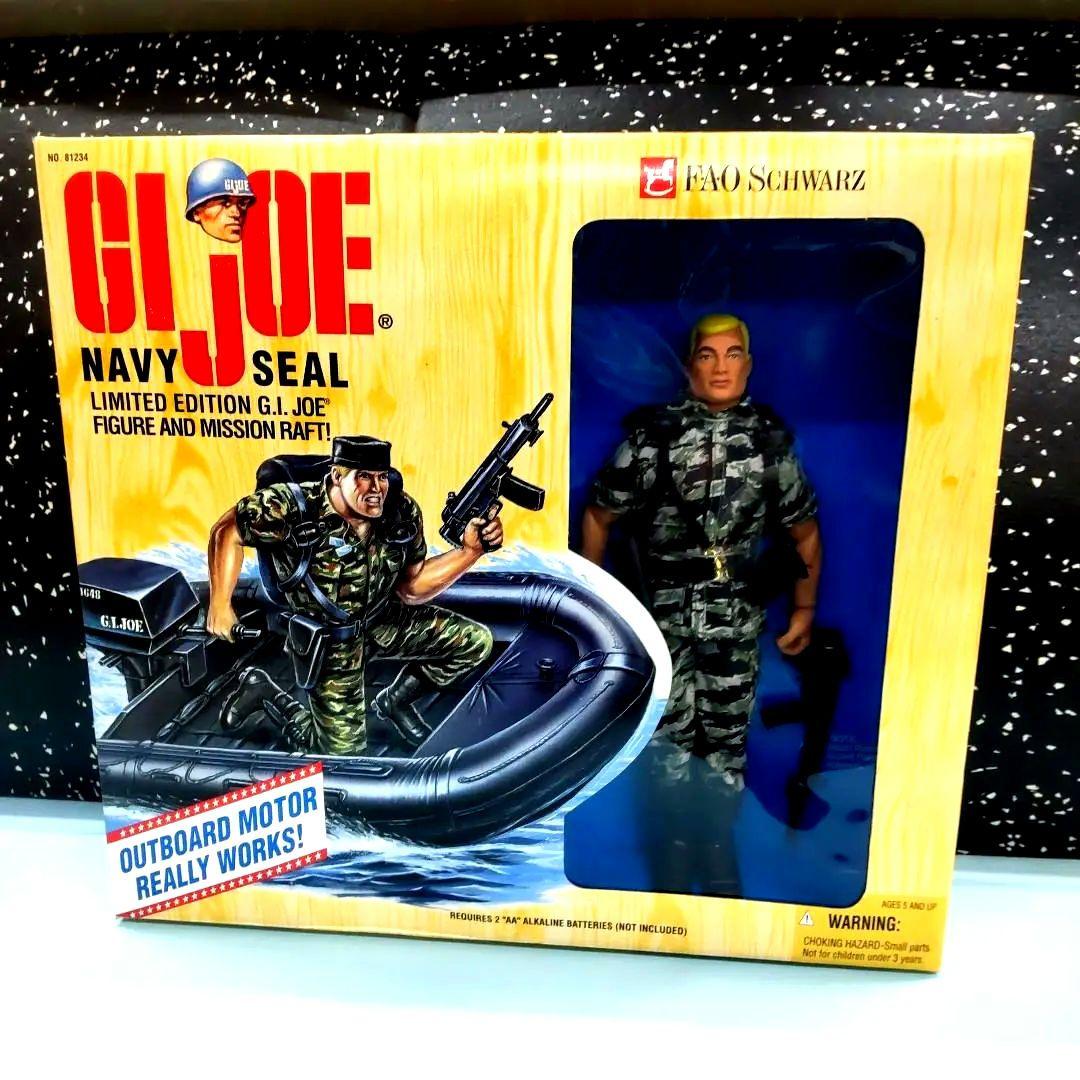 GIJOE  ネービーシール　レア　FAOシュウォルツ限定　未開封品