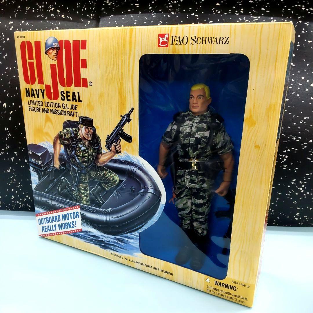 GIJOE  ネービーシール　レア　FAOシュウォルツ限定　未開封品