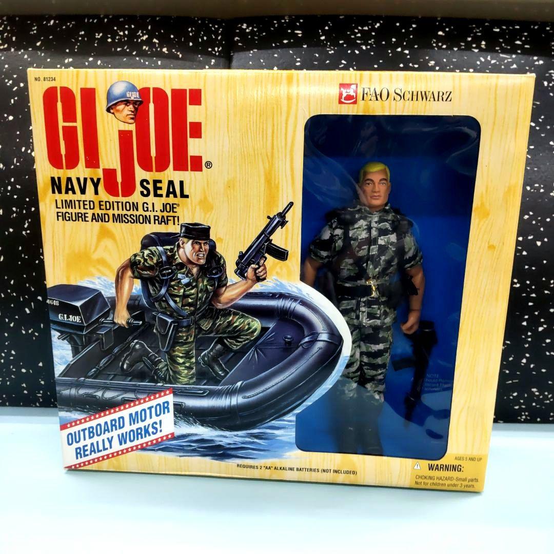 GIJOE  ネービーシール　レア　FAOシュウォルツ限定　未開封品