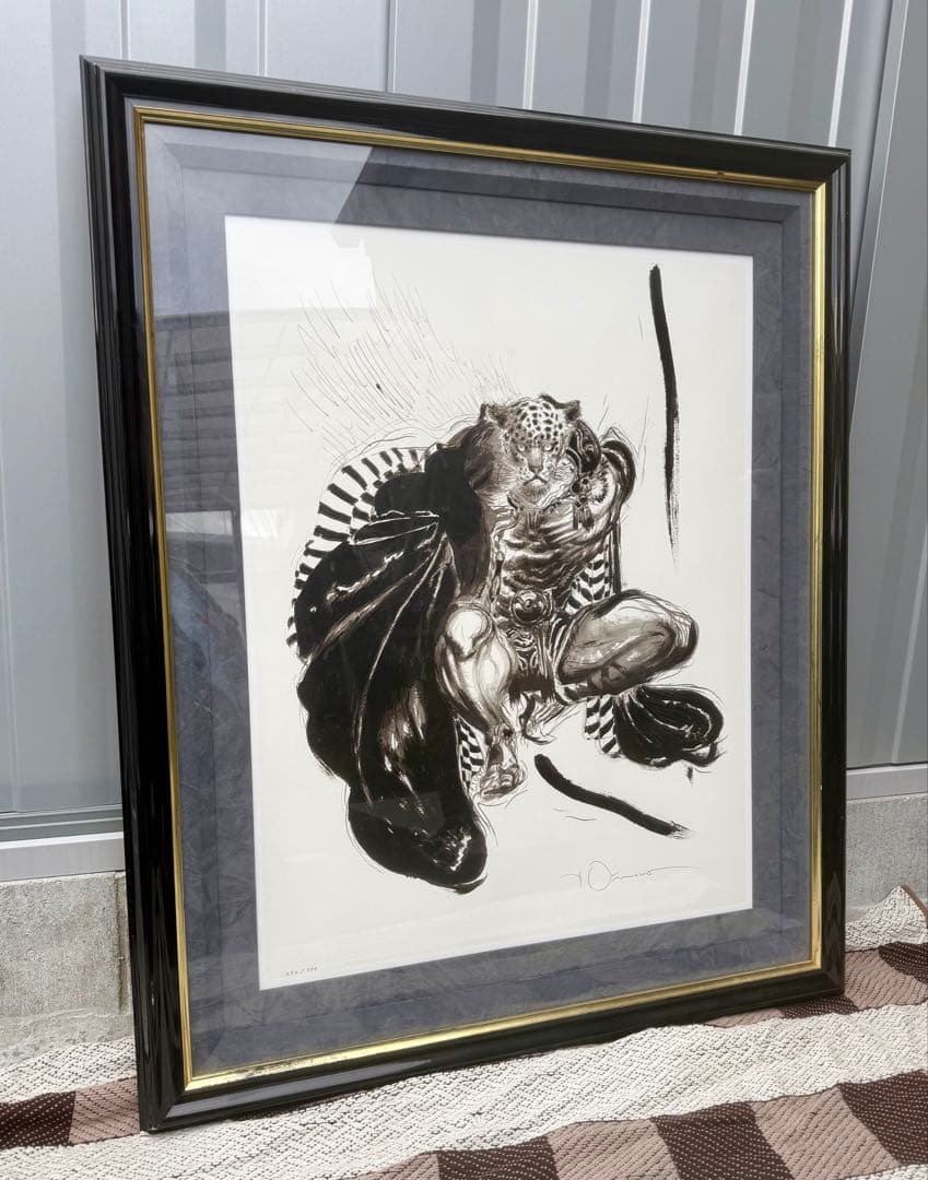 天野喜孝 版画＊運送手配できる方（引取り）限定＊グイン・サーガ