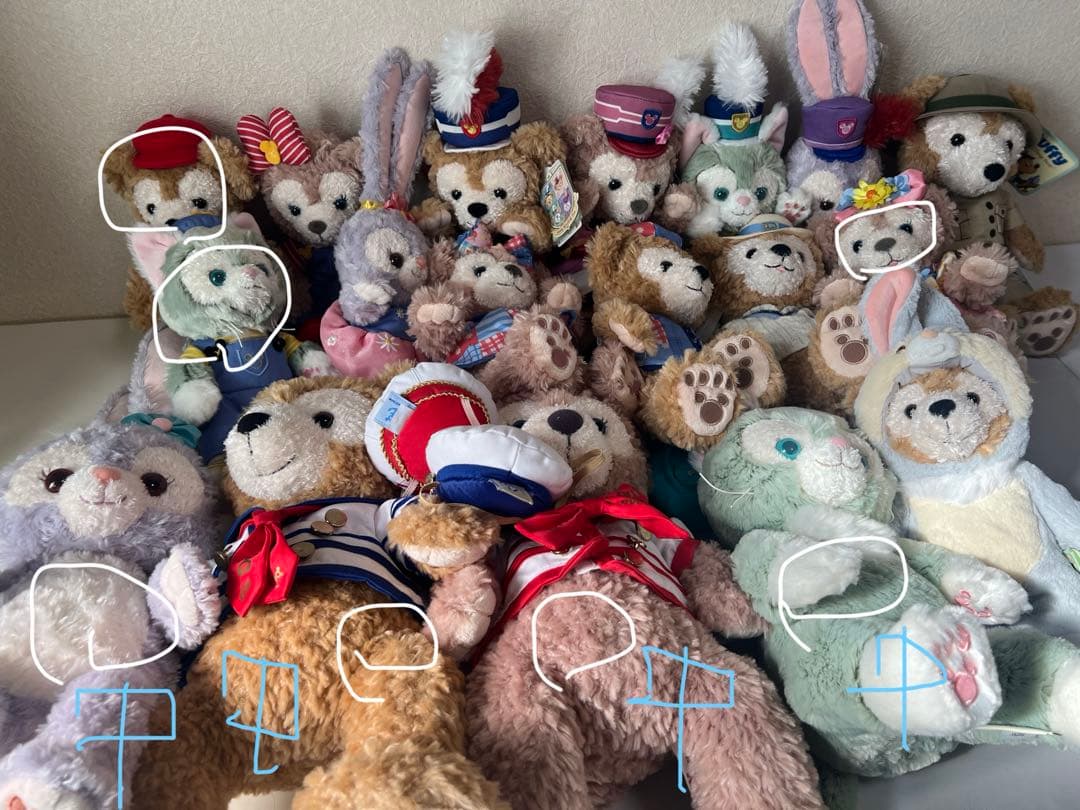 ダッフィーとフレンズ ぬいぐるみセット