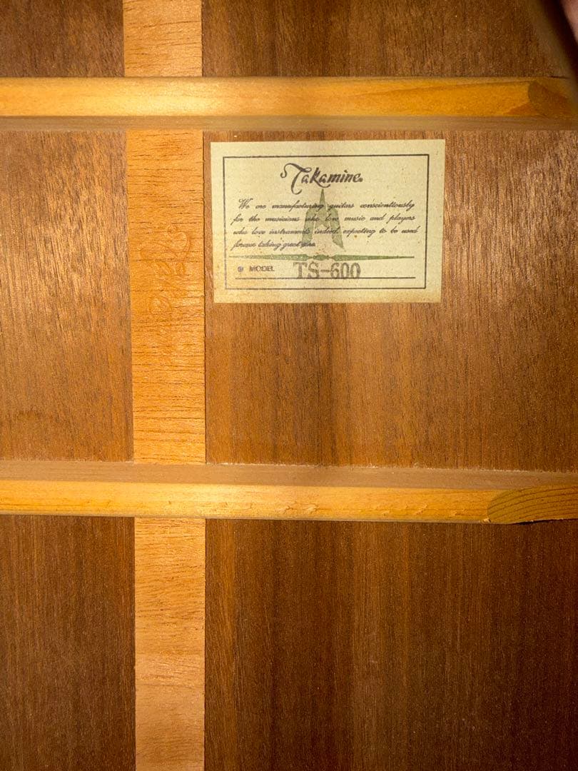 Takamine ts-600 アコースティックギター