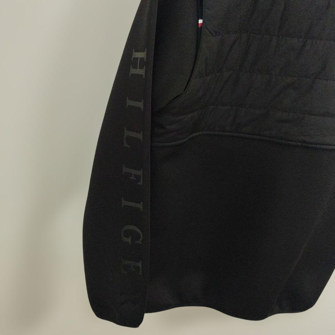 未使用 トミーヒルフィガー ゴルフ メンズ 中綿ジャケット Mサイズ 黒