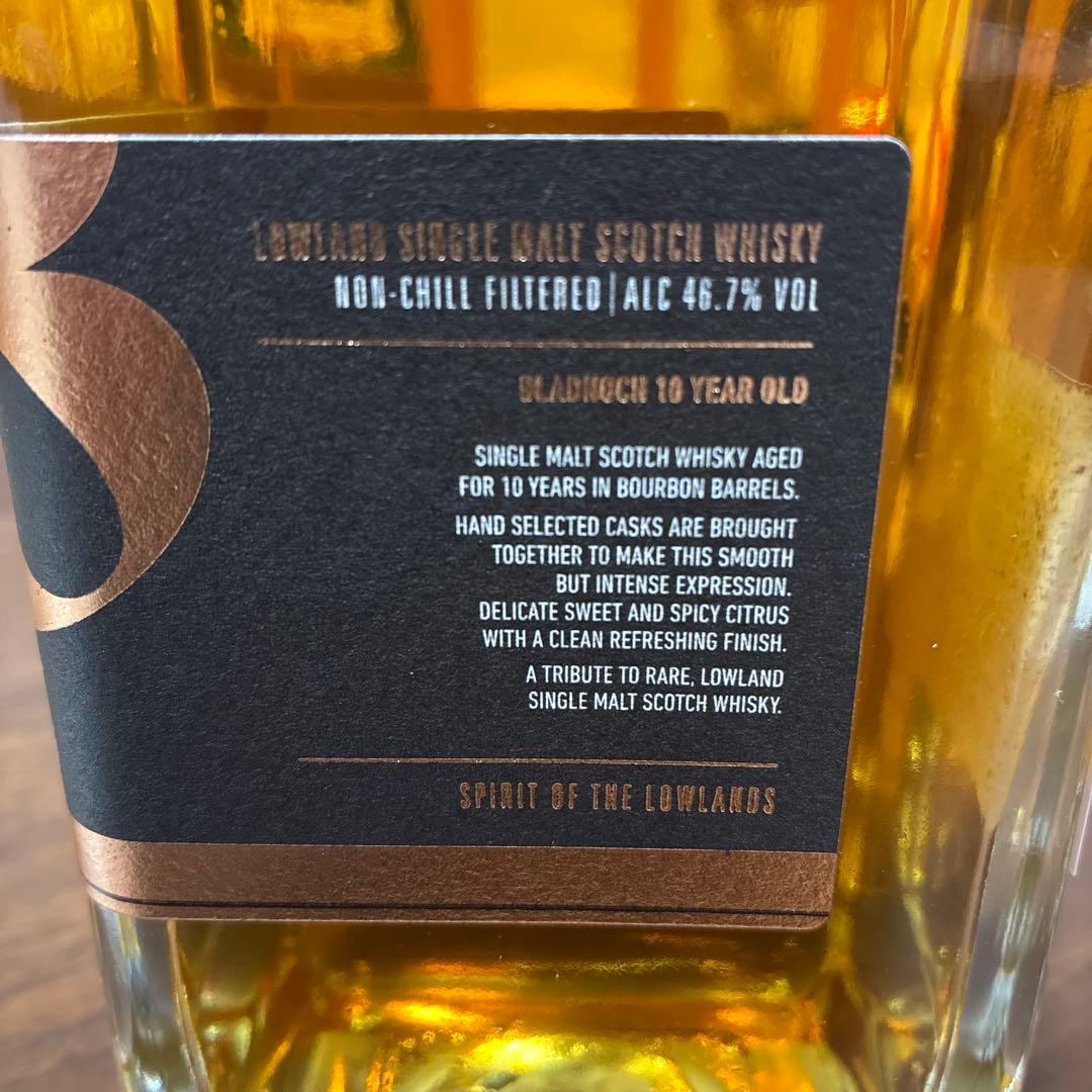 BLADNOCH 10年 200周年限定リリース ウイスキー 700ml