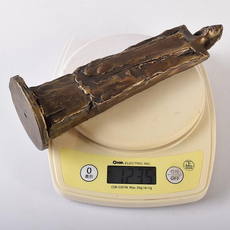 彫刻家　山本眞輔作　ブロンズ　「装い」　重さ約1.2㎏　C　R8108