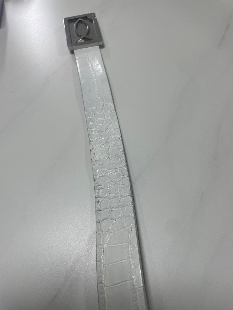 超レア!59belts ゴルフ　ベルト アリゲーター　ブラック　ホワイト