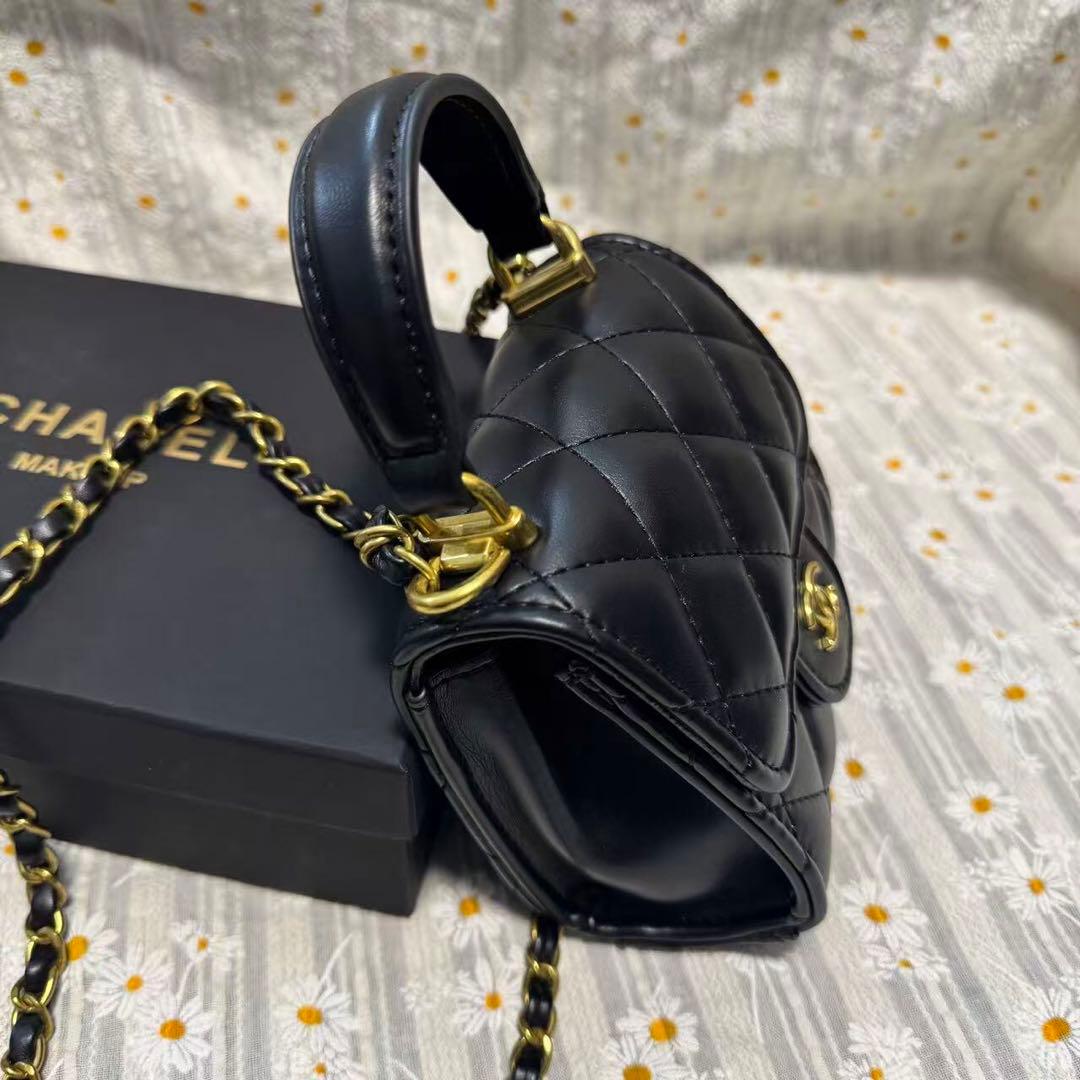 VIP限定 ノベルティ ショルダーバッグ　ミラー付き ブラック