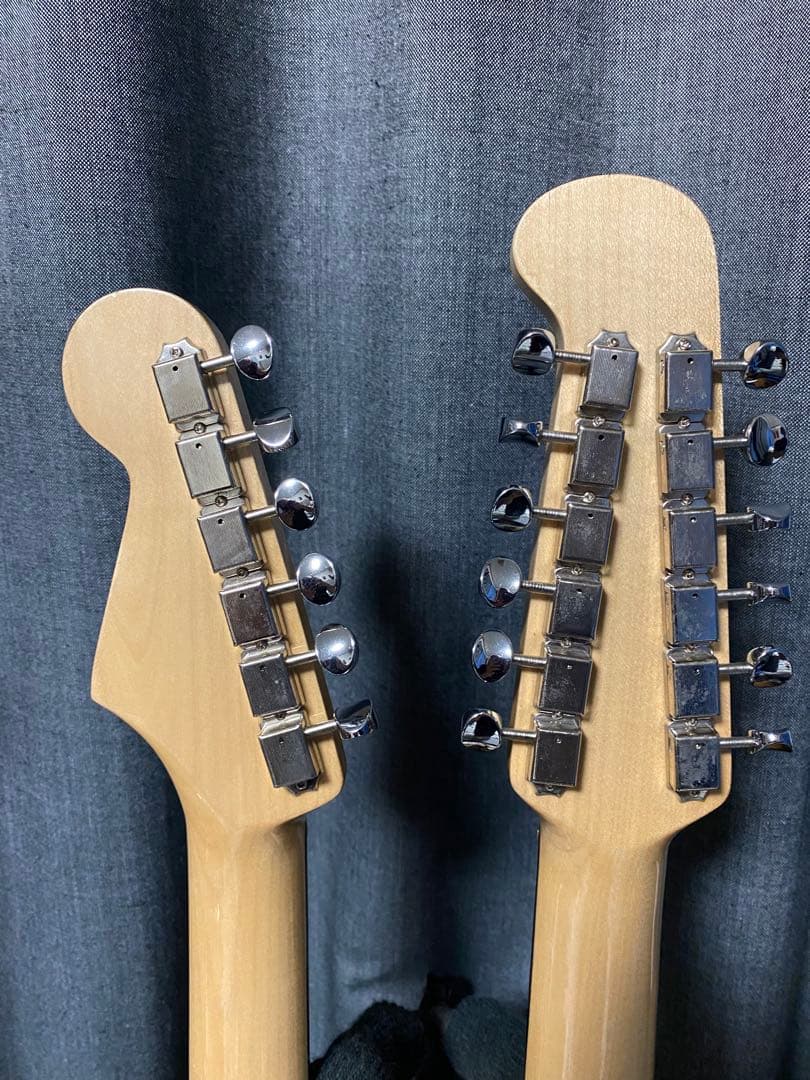 ダブルネック　ストラト