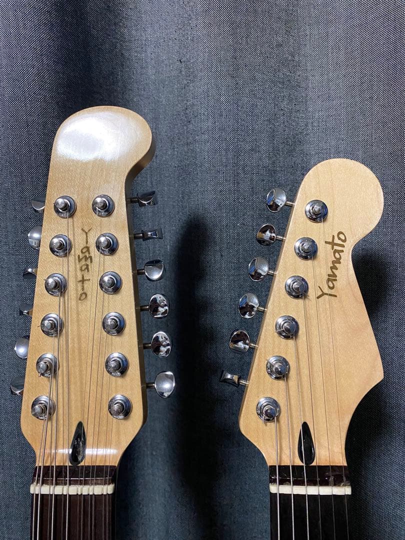 ダブルネック　ストラト